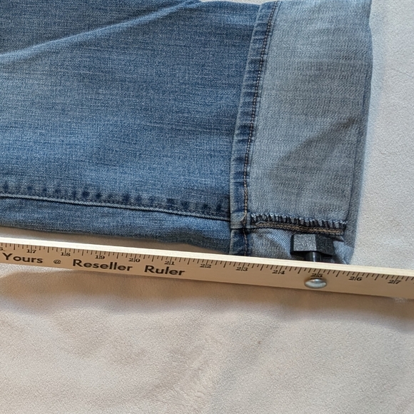 Levi's 505 Women's Cropped Jeans Sz 14 - Picture 5 of 10